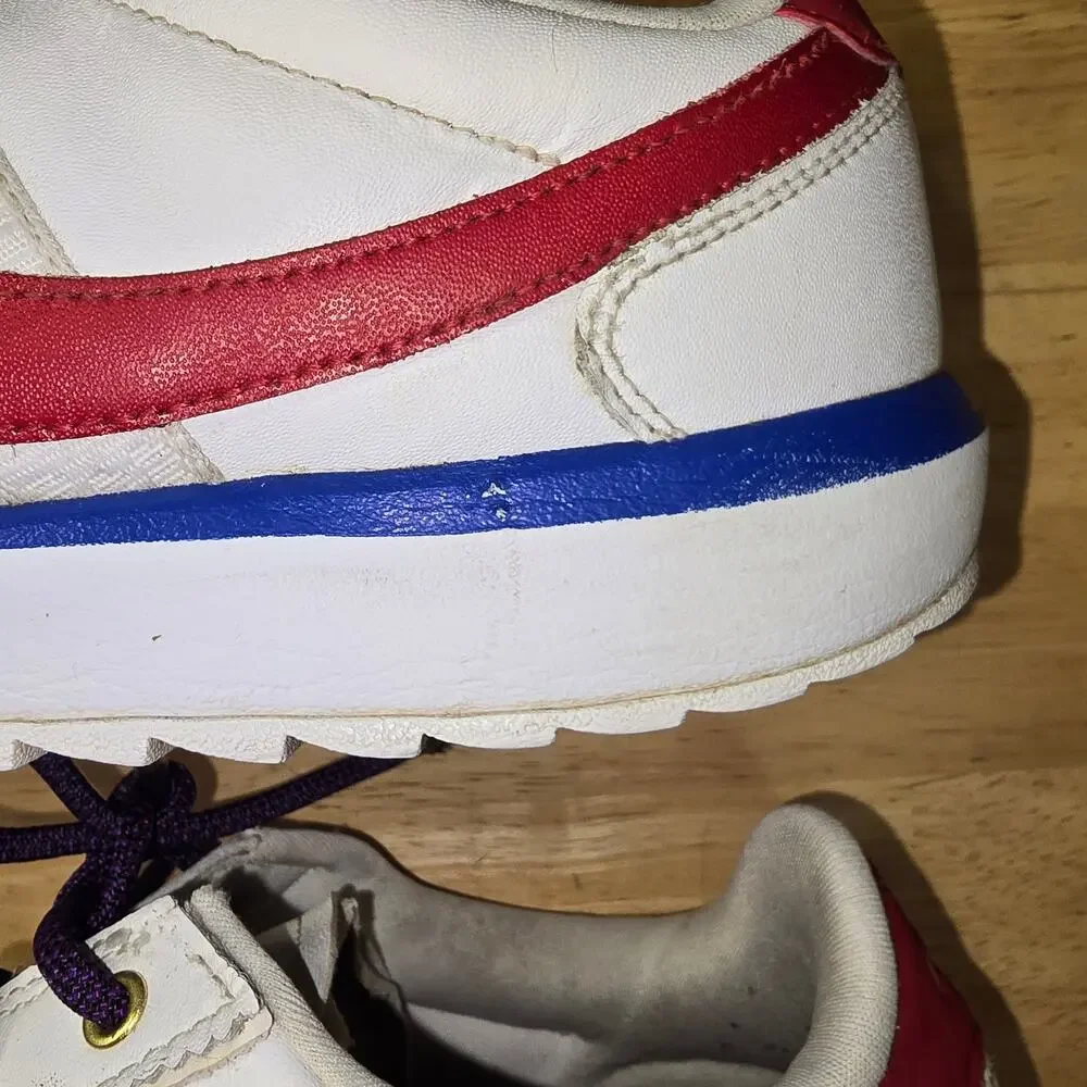 Nike Cortez G Golf Shoes Forrest Gump Colorway White Size 9 Womens